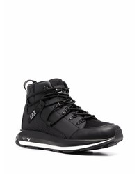 Chaussures de sport noires Ea7 Emporio Armani