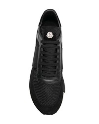 Chaussures de sport noires Moncler