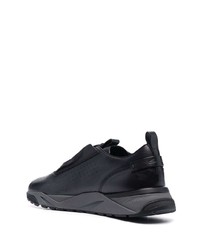 Chaussures de sport noires Santoni