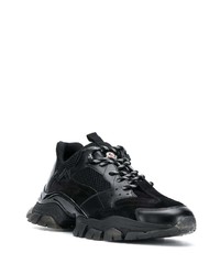 Chaussures de sport noires Moncler