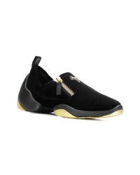 Chaussures de sport noires Giuseppe Zanotti Design