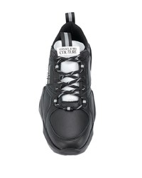 Chaussures de sport noires VERSACE JEANS COUTURE