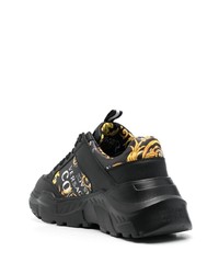 Chaussures de sport noires VERSACE JEANS COUTURE