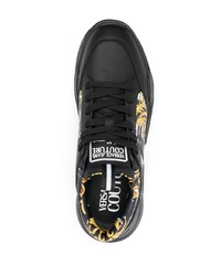 Chaussures de sport noires VERSACE JEANS COUTURE