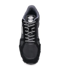 Chaussures de sport noires Emporio Armani