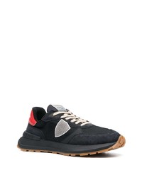 Chaussures de sport noires Philippe Model Paris