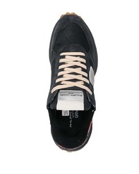 Chaussures de sport noires Philippe Model Paris