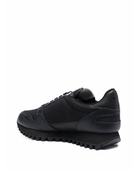 Chaussures de sport noires Emporio Armani