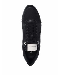 Chaussures de sport noires Emporio Armani