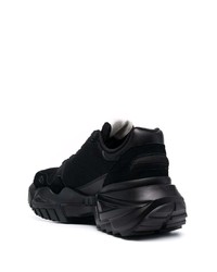 Chaussures de sport noires Emporio Armani