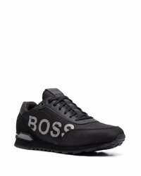 Chaussures de sport noires BOSS