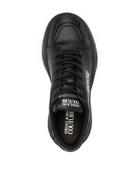 Chaussures de sport noires VERSACE JEANS COUTURE