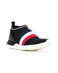 Chaussures de sport noires Moncler