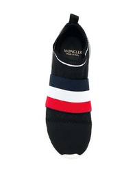 Chaussures de sport noires Moncler