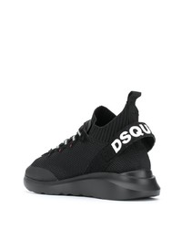 Chaussures de sport noires DSQUARED2