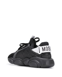 Chaussures de sport noires Moschino