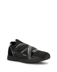 Chaussures de sport noires Emporio Armani