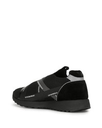 Chaussures de sport noires Emporio Armani