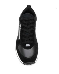 Chaussures de sport noires DSQUARED2