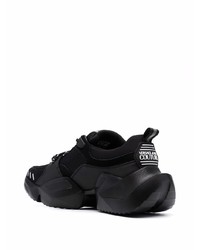 Chaussures de sport noires VERSACE JEANS COUTURE