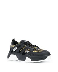 Chaussures de sport noires VERSACE JEANS COUTURE