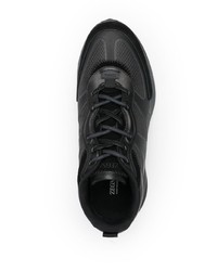 Chaussures de sport noires Zegna