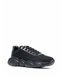 Chaussures de sport noires Moschino