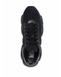 Chaussures de sport noires Moschino