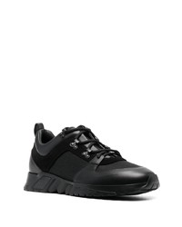 Chaussures de sport noires Giorgio Armani