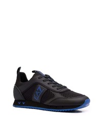 Chaussures de sport noires Ea7 Emporio Armani