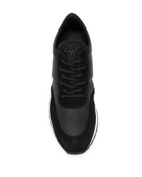 Chaussures de sport noires Giuseppe Zanotti