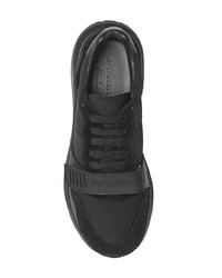 Chaussures de sport noires Burberry