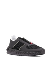 Chaussures de sport noires Giuseppe Zanotti