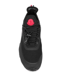 Chaussures de sport noires Moncler