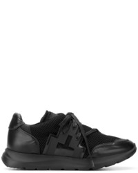 Chaussures de sport noires Marcelo Burlon County of Milan
