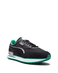 Chaussures de sport noires Puma