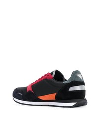 Chaussures de sport noires Emporio Armani