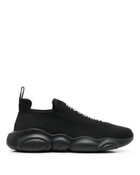 Chaussures de sport noires Moschino