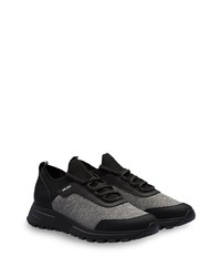 Chaussures de sport noires Prada