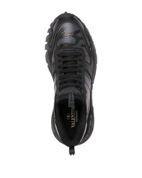 Chaussures de sport noires Valentino Garavani