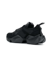 Chaussures de sport noires Unravel Project