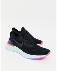 Chaussures de sport noires Nike Running