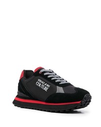 Chaussures de sport noires VERSACE JEANS COUTURE