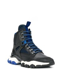 Chaussures de sport noires Moncler