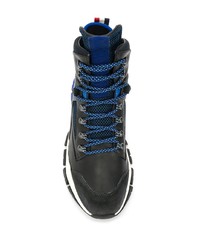 Chaussures de sport noires Moncler