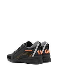 Chaussures de sport noires DSQUARED2