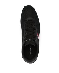 Chaussures de sport noires Tommy Hilfiger