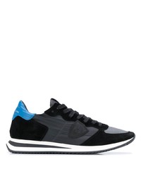 Chaussures de sport noires Philippe Model Paris