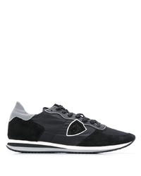 Chaussures de sport noires Philippe Model Paris