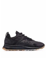 Chaussures de sport noires Philippe Model Paris